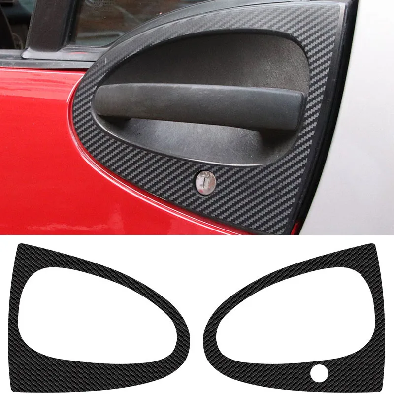 Smart Home Logo - 2pcs Car Stickers Car Door Handle