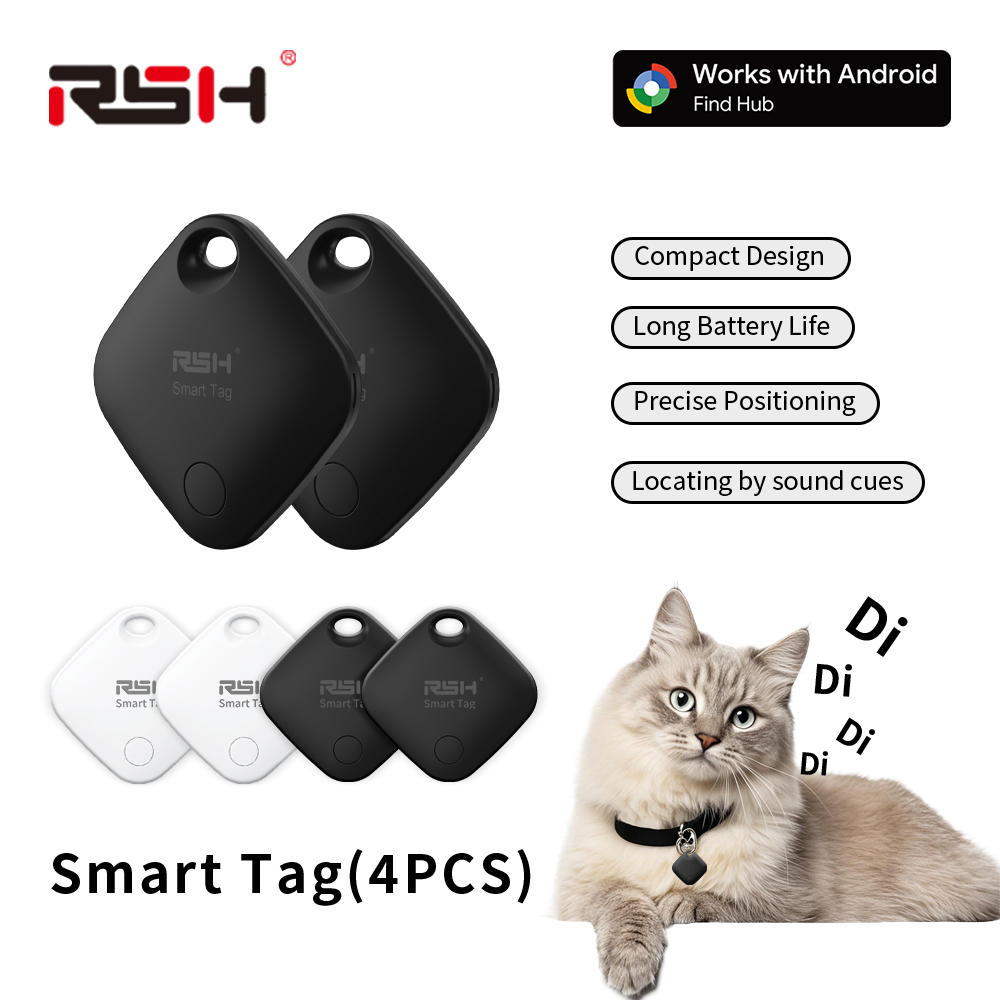 Smart Home Google - Smart Bluetooth Tracker Compatible with Google