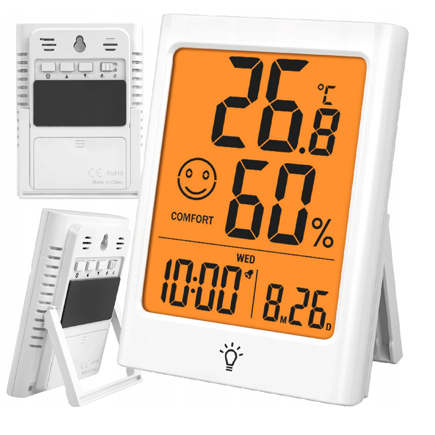 Smart Home Monitor - Timloon Digital Thermometer Hygrometer, Smart Indoor