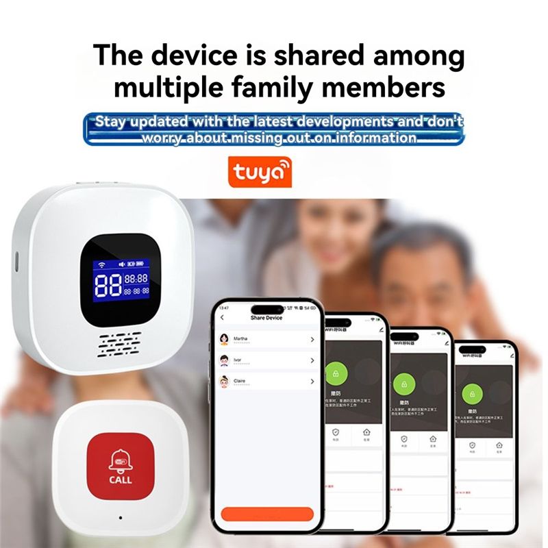 Tuya Smart Wifi Emergency SOS  - Smart Elderly Home review and price