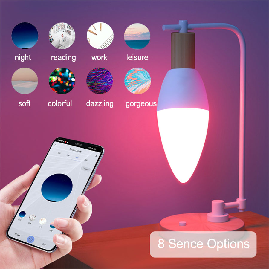 220V 5W 7W 9W Tuya Smart Wi-Fi - Smart Home Google review and price