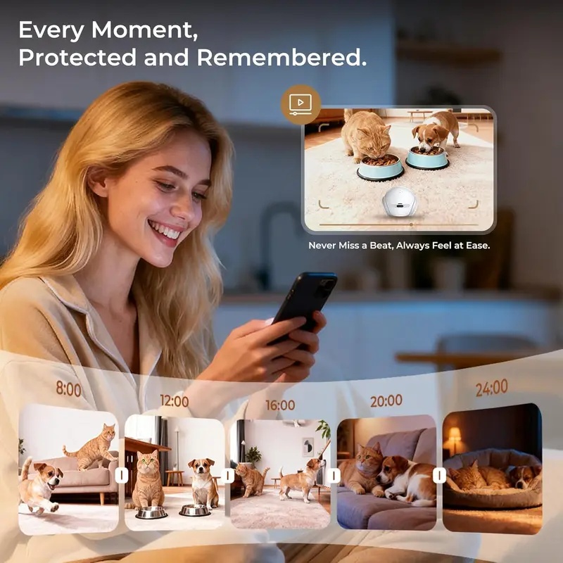 Movable Indoor Pet Robot Camer - Smart Home Monitor review and price