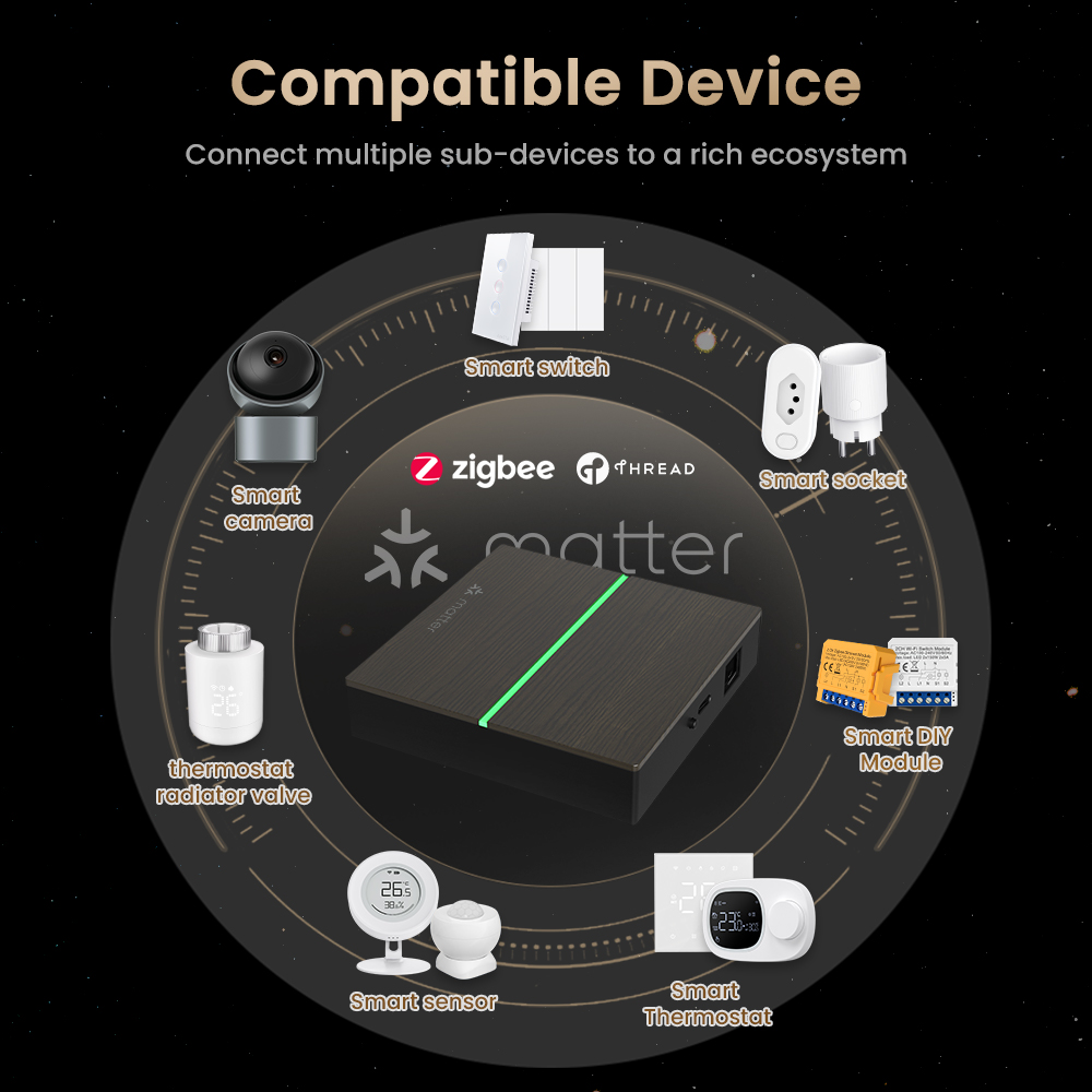 AVATTO Matter Smart Wired Gate - Smart Home Hub Matter review and price
