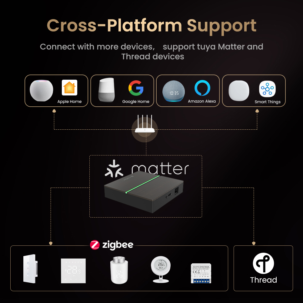 AVATTO Matter Smart Wired Gate - Smart Home Hub Matter review and price
