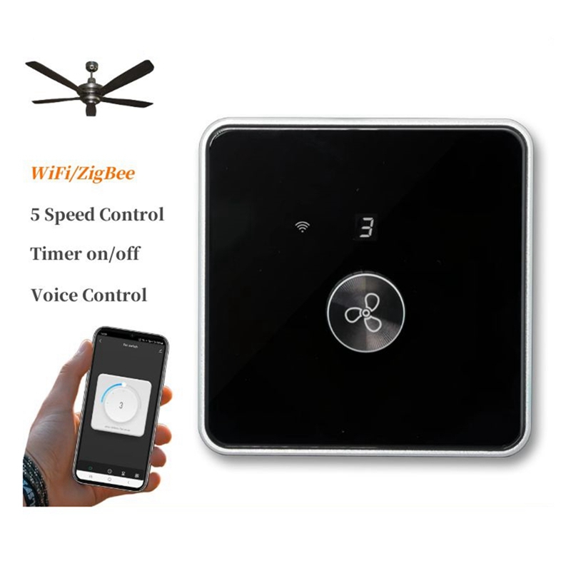 Smart Wifi Fan Switch 5 Speed  - Smart Home Wifi review and price