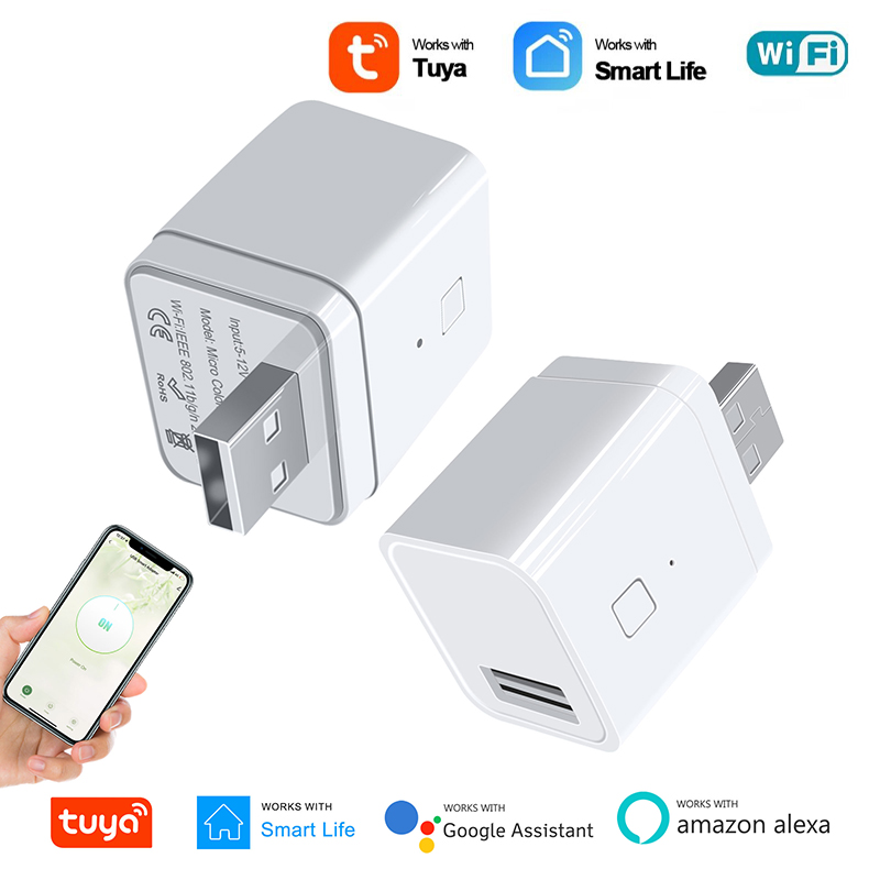 Tuya Smart WiFi Micro USB Adap - Smart Home Google review and price