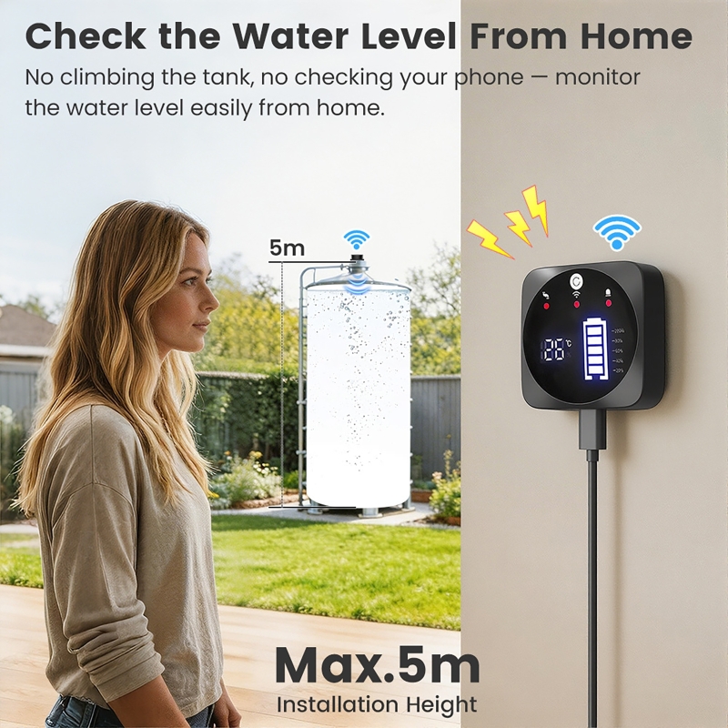 T UYA WiFi RF433 Smart Home Ul - Smart Home Water Level Sensor review and price