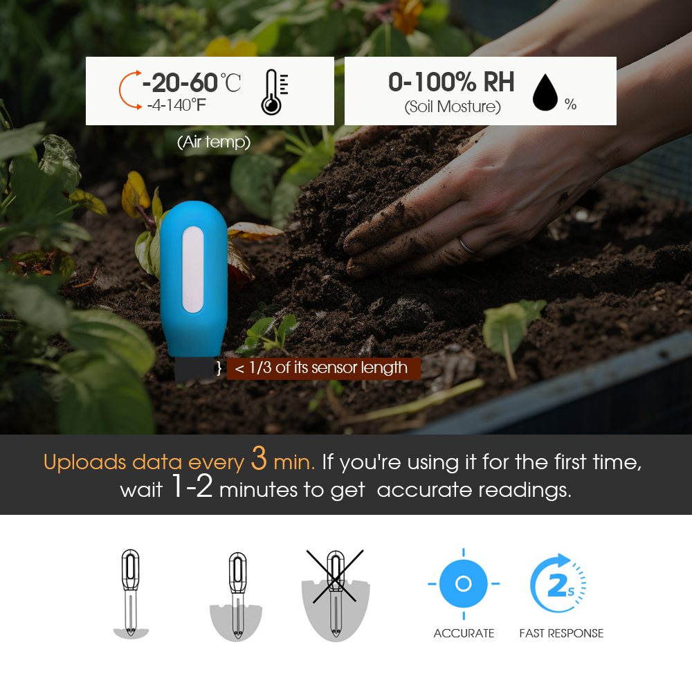 1PCS Tuya Zigbee Soil Sensor H - Smart Home Monitor review and price