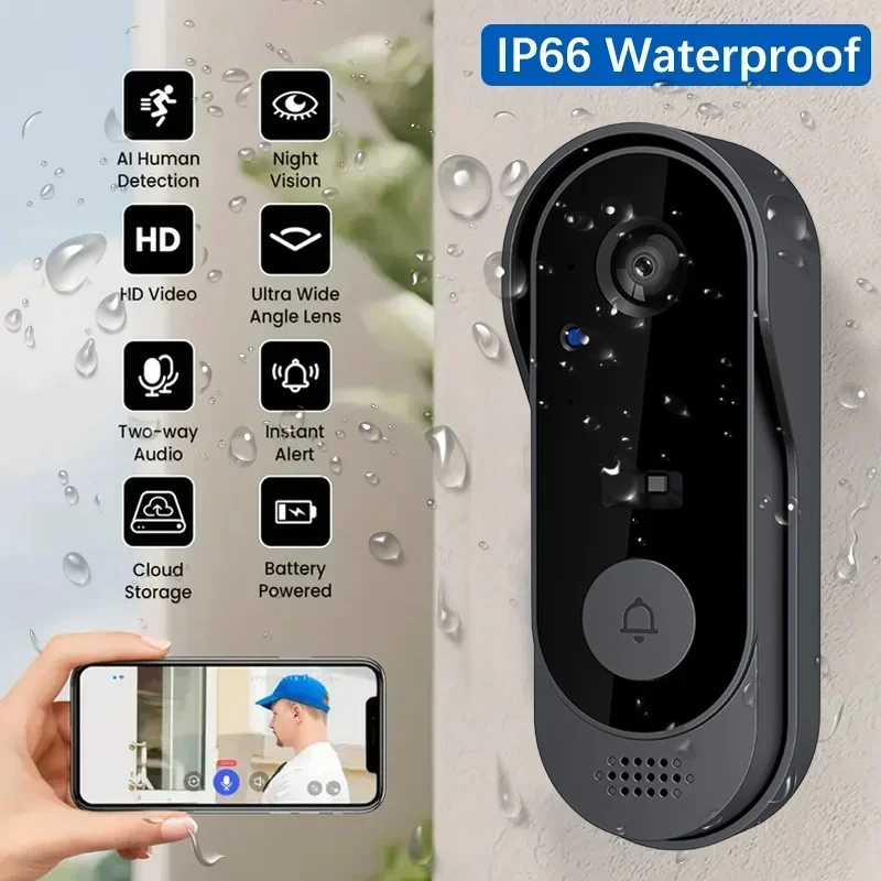 Video HD Wireless Waterproof D - Smart Home Video Doorphone Ezviz review and price