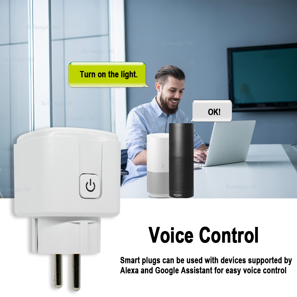 Tuya Smart Plug WiFi Socket 16 - Smart Home Google review and price
