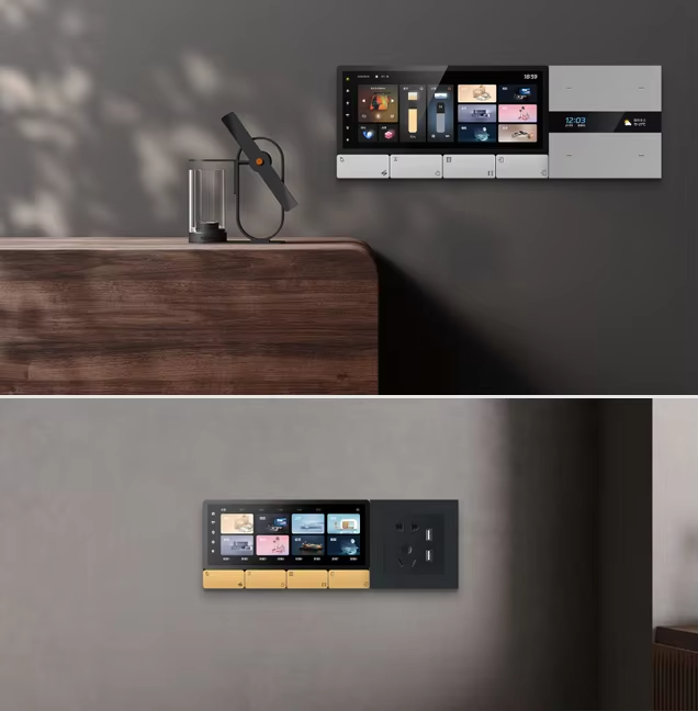 F5 Tuya UK Touch Screen Music  - Smart Home System review and price