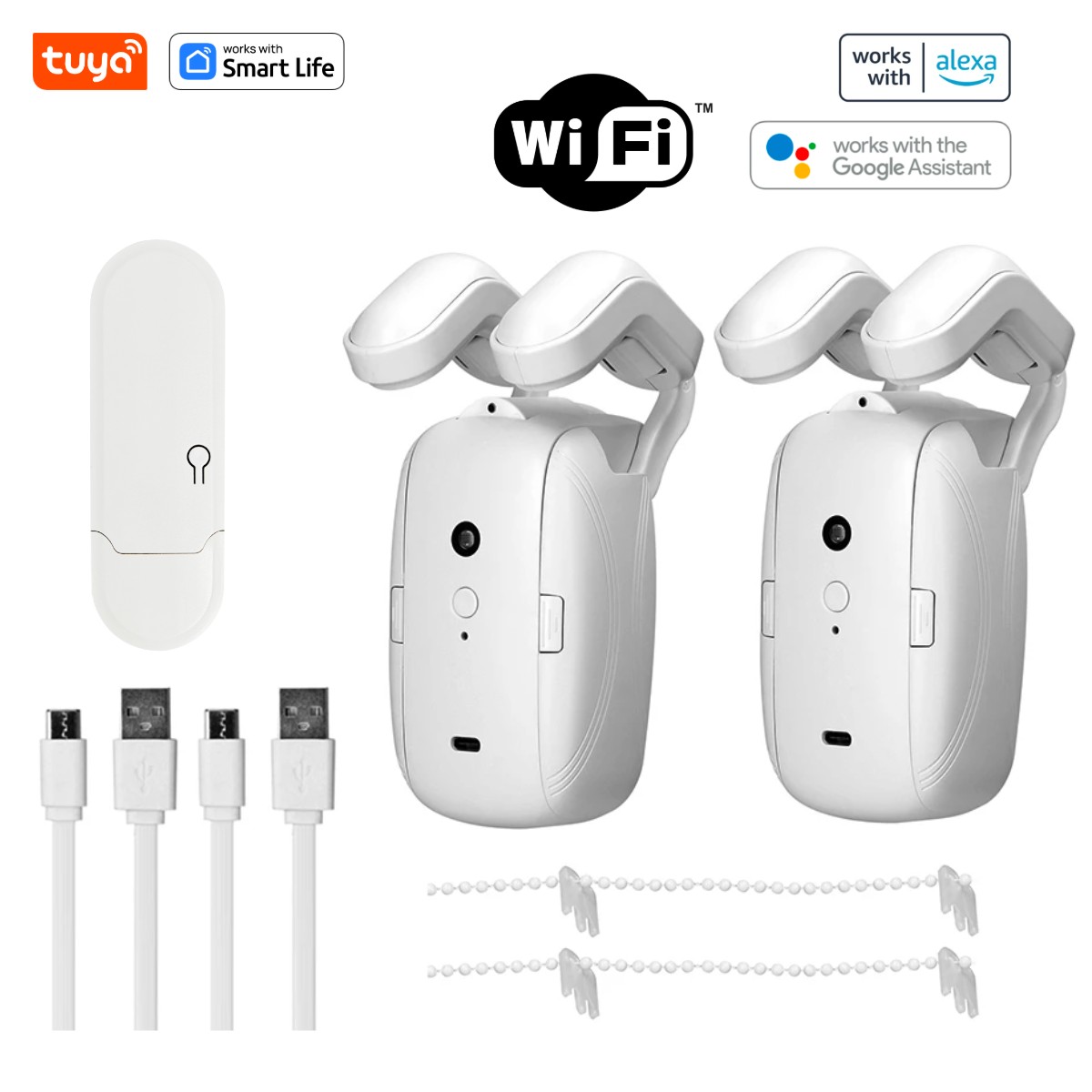 1/2PCS Tuya Smart WiFi Curtain - Smart Home Hub Matter review and price