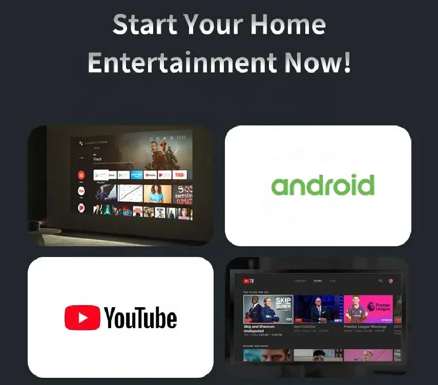 New Coming UST 4K L-aser Proje - Smart Home System review and price