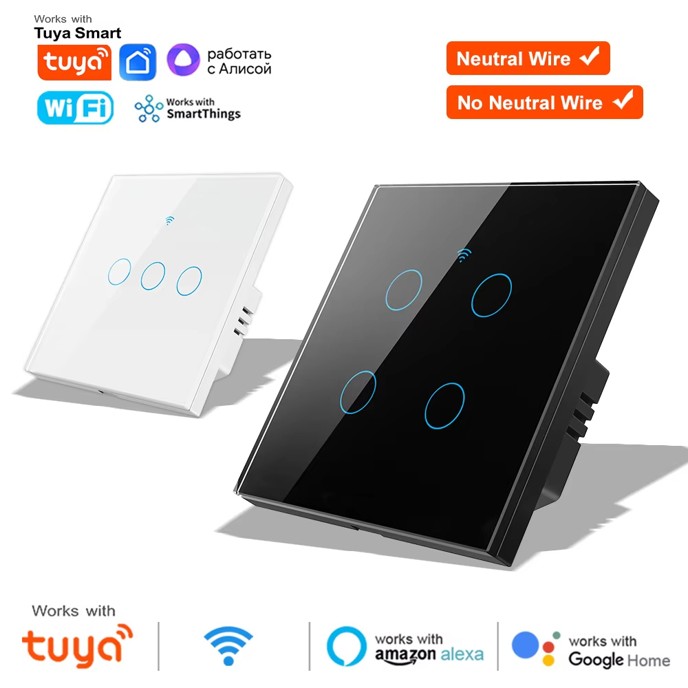 1 2 3 4 Gang WiFi RF 433mhz To - Smart Home Wifi review and price