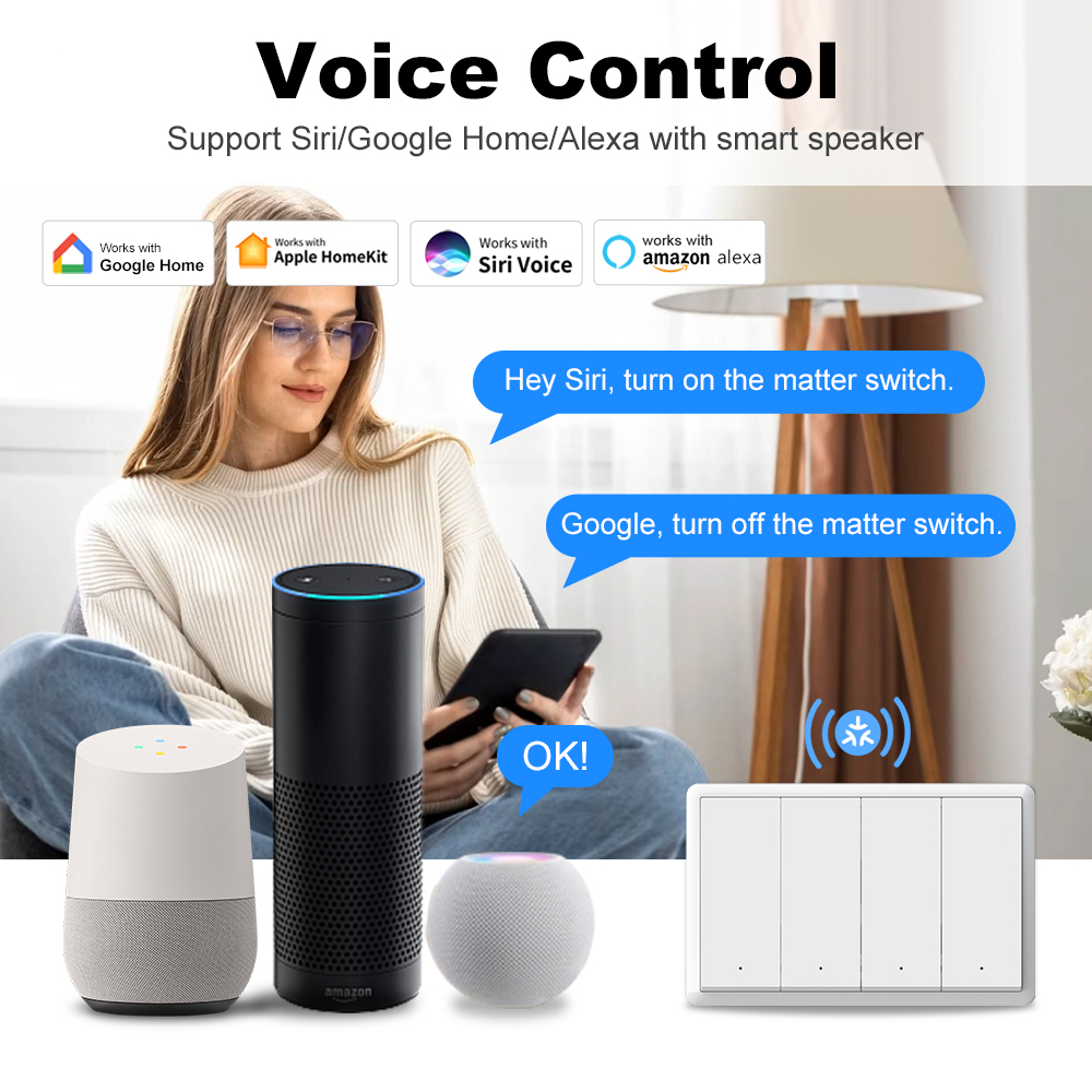WiFi Smart Push Button Wall Sw - Smart Home Google review and price
