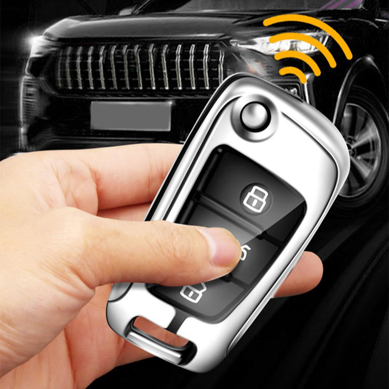 Zinc Alloy Car Key Case For Au - Smart Home Logo review and price