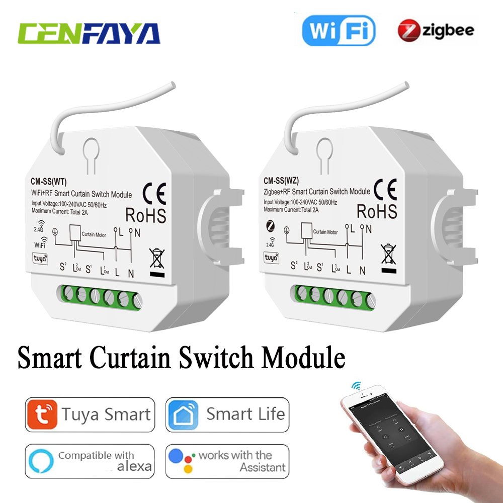 Smart Curtain Switch for Rolle - Smart Home Google review and price