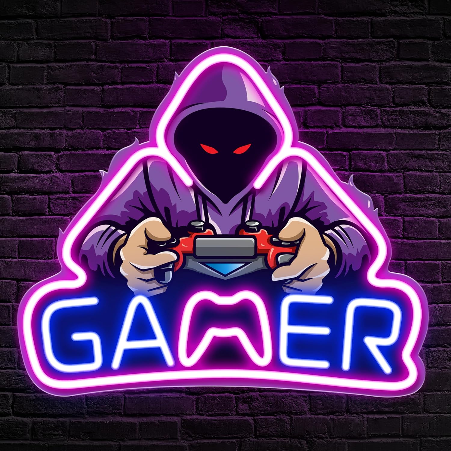 game controller neon sign game - Smart Home Poster review and price