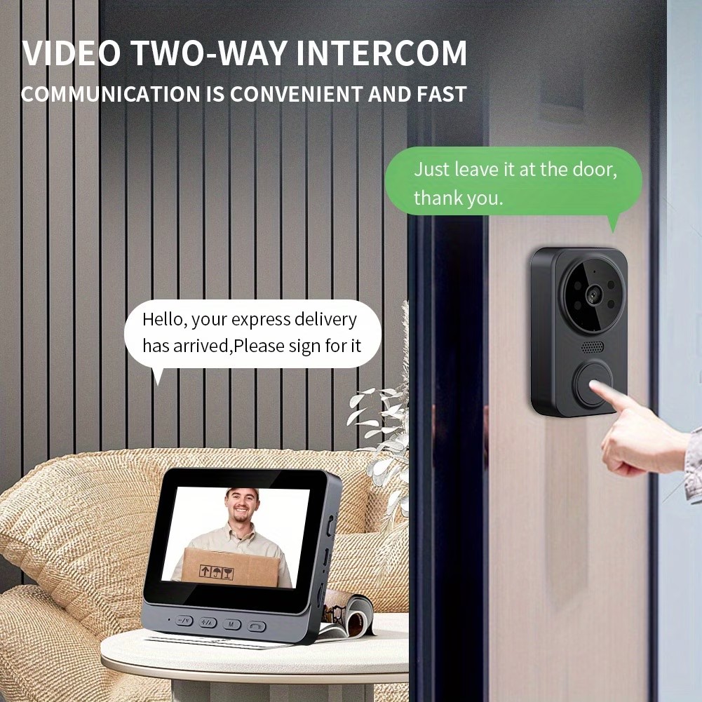 4.3'' IPS Screen 2.4G Wireless - Smart Home Video Doorphone Ezviz review and price