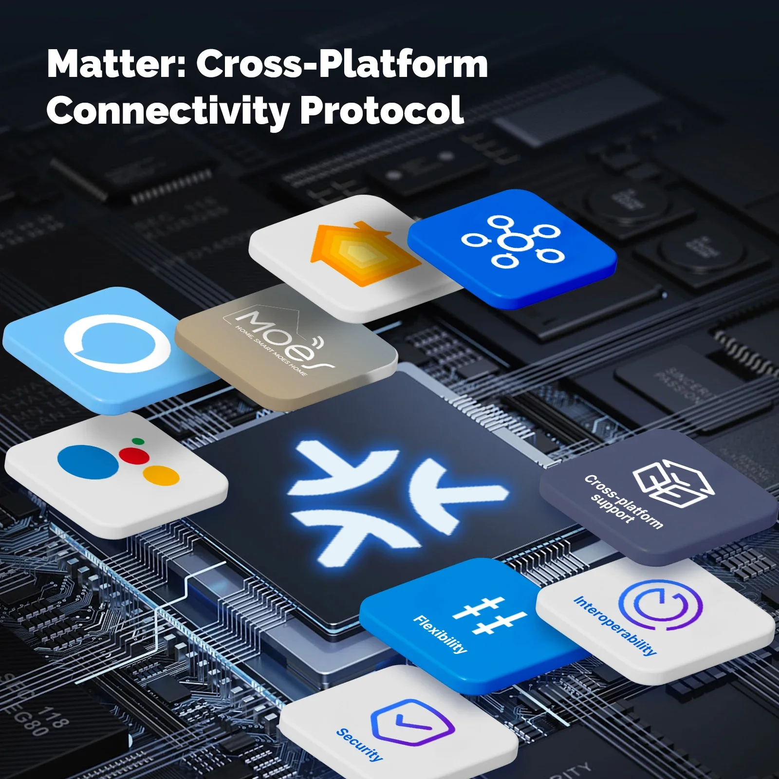 MOES Matter Tuya WiFi Smart Li - Smart Home Google review and price
