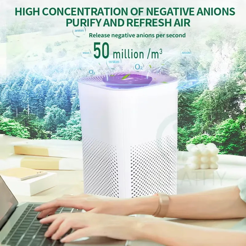 Portable Smart Desktop air Pur - Smart Home Wifi review and price
