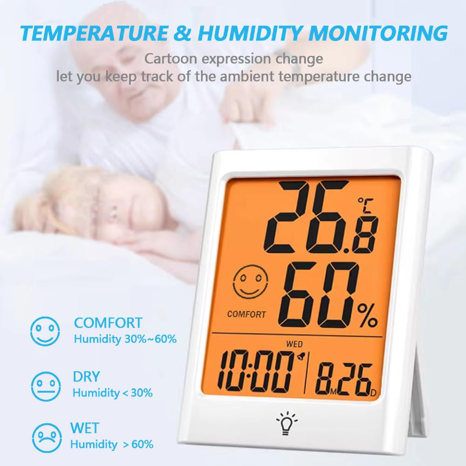 Timloon Digital Thermometer Hy - Smart Home Monitor review and price