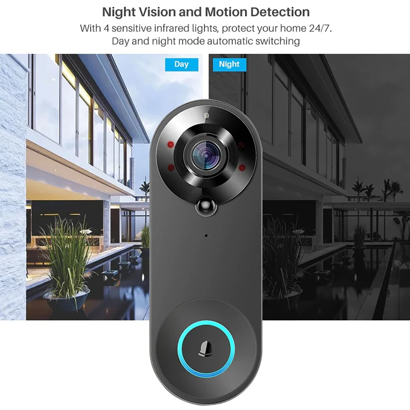 Tuya Video Doorbell Camera 108 - Smart Home Video Doorphone Ezviz review and price