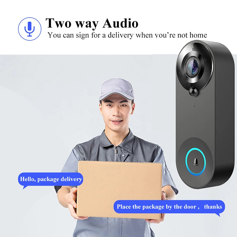 Tuya Video Doorbell Camera 108 - Smart Home Video Doorphone Ezviz review and price