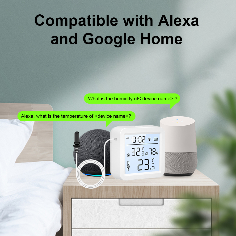 WiFi Humidity Temperature Sens - Smart Home Monitor review and price