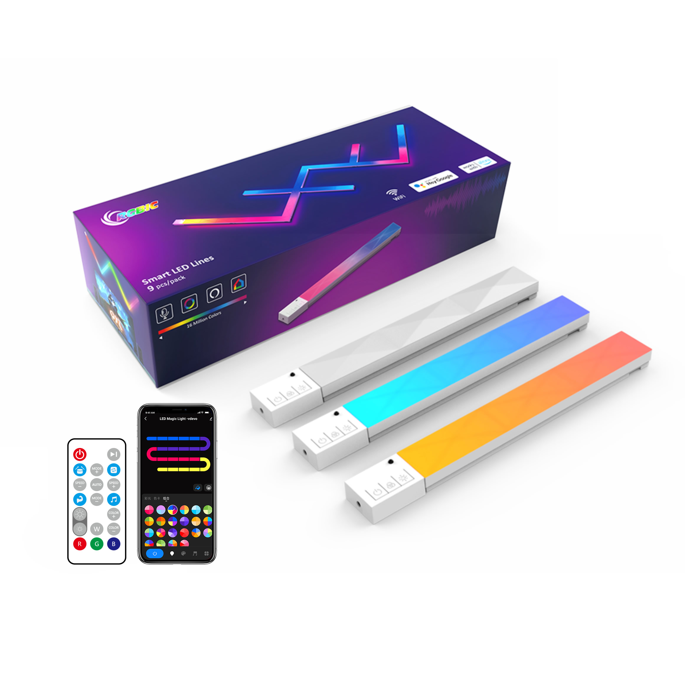 EE1 Splicing WiFi Music LED St - Smart Home Wifi review and price